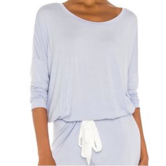 Eberjey Gisele Cotton Blend Slouchy PJ Top Size M - Picture 1 of 10